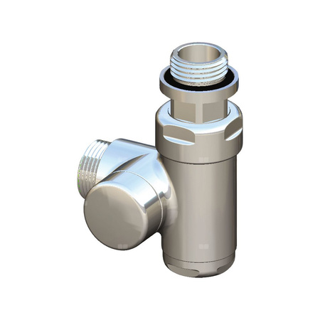 Zawór HERZ De Luxe (wersja prawa) biały do armatury sanitarnej 1/2 x 1/2 GW-GW