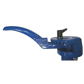 Dźwignia ręczna wykonana z żeliwa sferoidalnego epoksydowanego z płynną nastawą DN 250