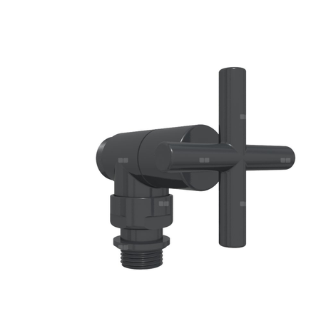 Zestaw reg. kątowy Minimalist GZ 1/2-GZ 24-19 Malowany K721