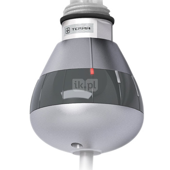 Grzałka TERMA REG 3, 600W Tuba, Silver Matt SMA, kabel prosty bez wtyczki [srebrzysty, 1,5m, instr. TERMA]