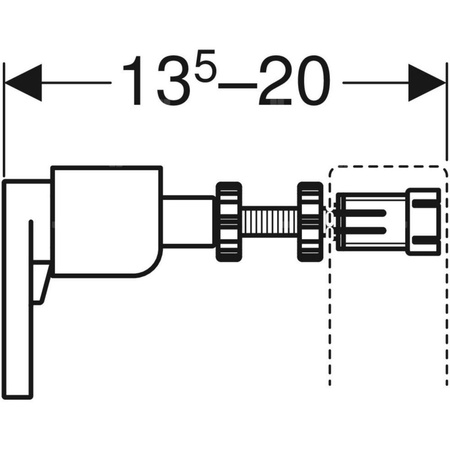 Wsporniki dystansowe GEBERIT Duofix