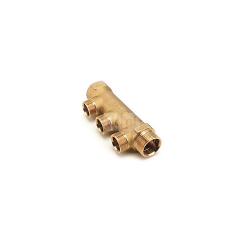 Belka rodzielacza modułowego - wyjścia 1/2" 1"- 3 wyjścia