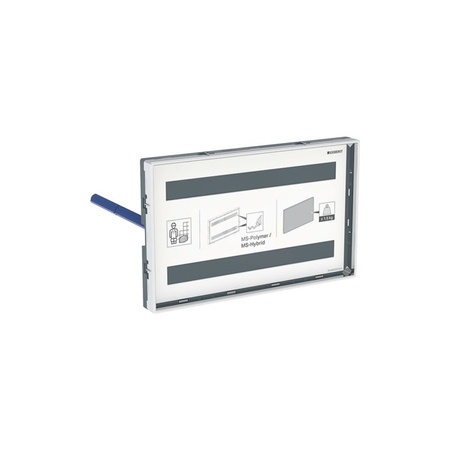 Płytka nośna Geberit dla płyty przykrywającej Omega, zlicowana z powierzchnią ściany