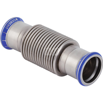 Kompensator GEBERIT Mapress Edelstahl MZxMZ DN 40 x DN 40, fi 42mm, dł. 149mm