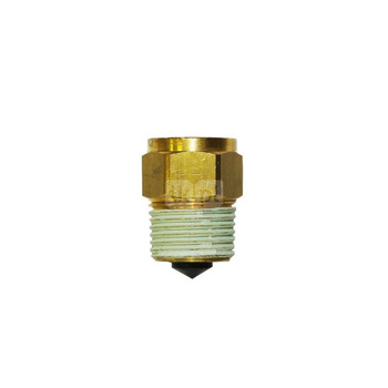 Zawór montażowy z zaworkiem stopowym 1/4 GW x 1/2 GZ