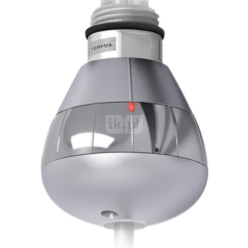 Grzałka TERMA REG 3, 400W Tuba, Chrom CRO, kabel prosty bez wtyczki [srebrzysty, 1,5m, instr. TERMA]