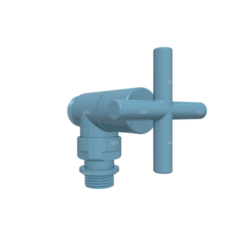 Zestaw reg. kątowy MINIMALIST, GZ 1/2"-fi16x2, fi15, Farba \ karton, RAL 5024