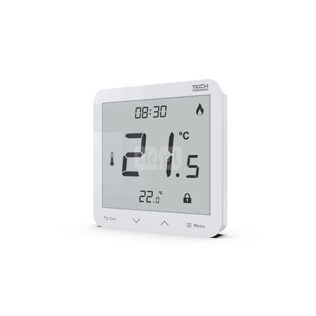 Przewodowy regulator pokojowy do listwy L-9 dedykowany biały, model R-9s PLUS