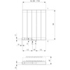 Grzejnik płytowy typ 22 KERMI V-HVV wym. 2000 x 1120 mm, kolor biały, moc 4715 W