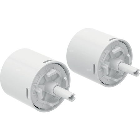 Zestaw siłowników pneumatycznych do zdalnego uruchamiania spłukiwania Geberit, kształt geometryczny, pneumatyczny (2 szt.)