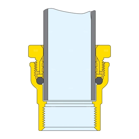 Złączka 1 1/4" F.40 - z gwintem wewnętrznym
