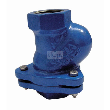 Zawór zwrotny żeliwo PN 10, przył. 1 1/2'' dł.120mm szer.120mm 4027330 WILO