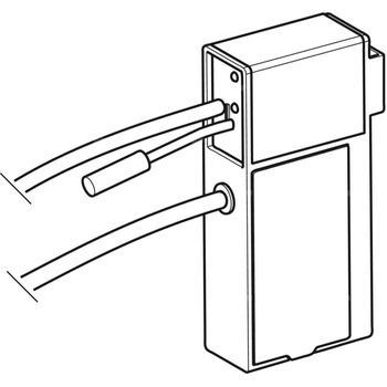 Moduł elektroniczny Geberit do zaworu spłukującego do pisuarów, montaż natynkowy, zakryty, zasilanie sieciowe