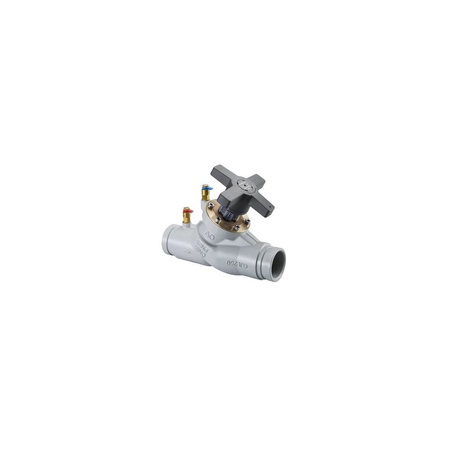 Hydrocontrol VGC DN125, PN16, zawór równoważący z żeliwa szarego, z kanałami do złączy sprzęgających 141.3 mm