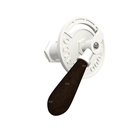 Zestaw reg. kątowy Classic Art GZ 1/2-fi16x2fi15 GW 1/2 Malowany (ODLEWANE) K916