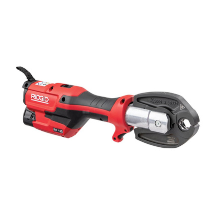 Zaciskarka RIDGID RP 115 (bateria litowo-jonowa) 12-32/12-28mm 12V + walizka + ładowarka + dodatkowy akumulator + szczęki V15-22-28