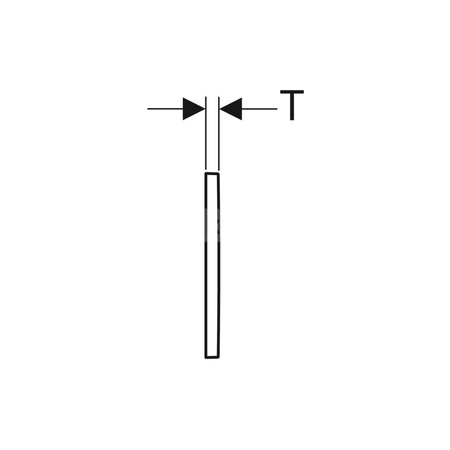 Ramka montażowa Geberit do przycisków uruchamiających Omega