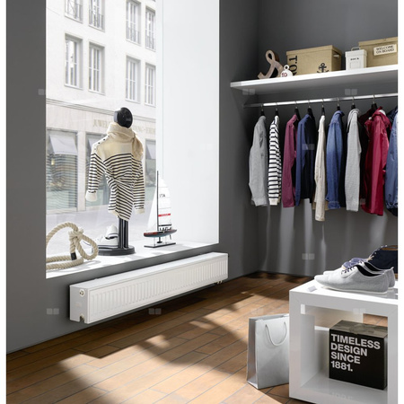 Grzejnik płytowy Kermi®X2® Profil-V typ 12 700x64x2300 biały,10 bar, z osłonami