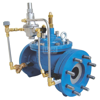 Zawór stabilizujący przepływ (utrzymuje stałe, zadane natężenie przepływu), typ C901, DN 50