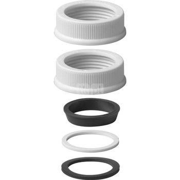 Zestaw wyposażeniowy - tworzywo sztuczne / biały