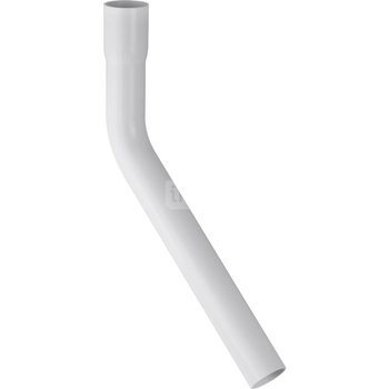 Kolano spłukujące 45 st., biały-alpin