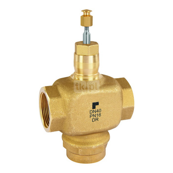 Zawór 3-drogowy Kvs=25, DN 40, GW, 20 mm