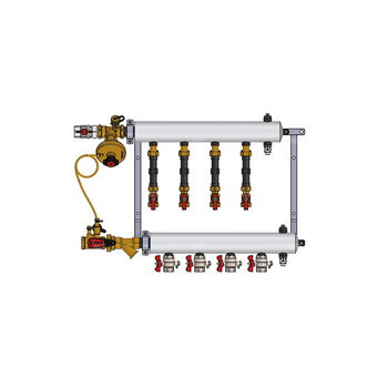 Logofloor typ 0, wersja A, dn 25, 3 obwody