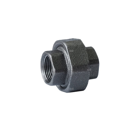 Dwuzłączka nakrętna płaska czarna 5/4'' U1 STRONG