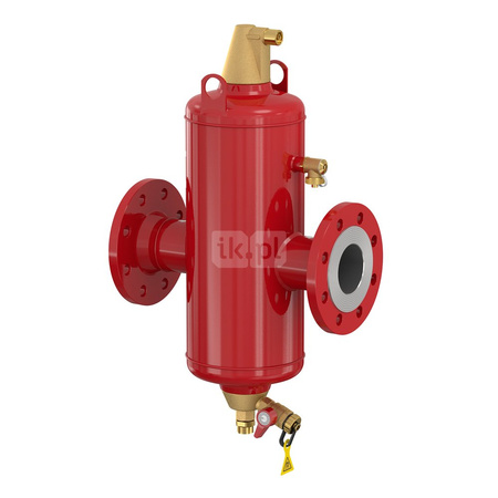 Flamcovent Clean Smart 65S separator powietrza i zanieczyszczeń, spawany