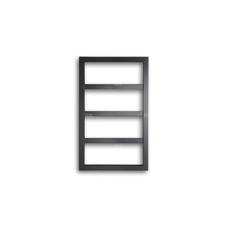 Grzejnik drabinkowy ENIX BOSTON, wym. 904 x 555 mm, kolor graphite, moc 292W