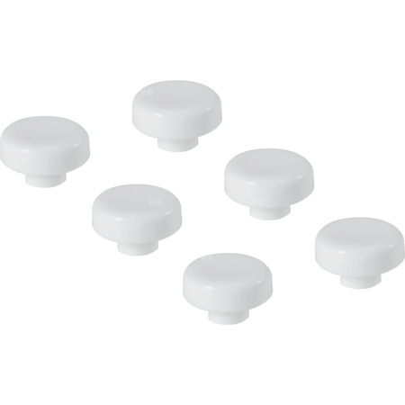 Zestaw odbojników Geberit do pokrywy deski sedesowej (6 szt.)