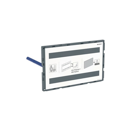 Płytka nośna Geberit dla płyty przykrywającej Omega, zlicowana z powierzchnią ściany