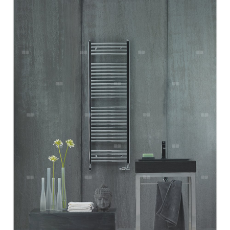 Grzejnik drabinkowy ZEHNDER Virando, wym. 786 x 600 mm, kolor chrom, moc 448W