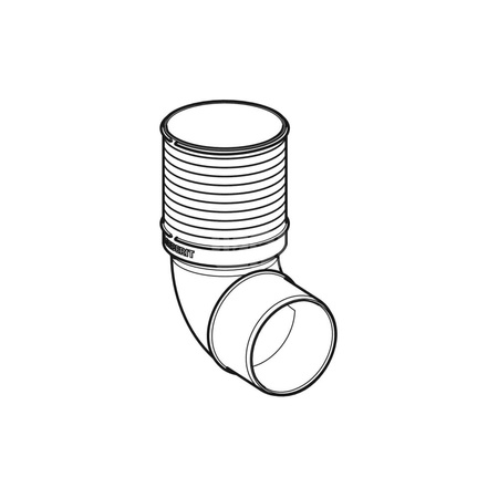 Zaślepka ochronna Geberit Silent-PP d110 136.5x14 żółta