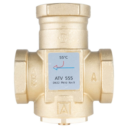 Zawór bezpieczeństwa AFRISO ATV 555 mosiądz GW x GW 1 1/4''