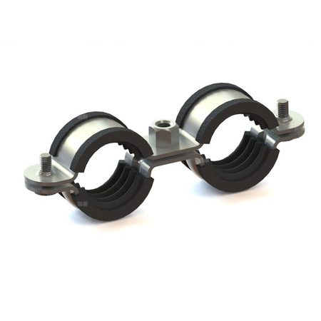 Obejma mocująca podwójna NICZUK NUDG 26-29 mm 3/4 (pasywacja)