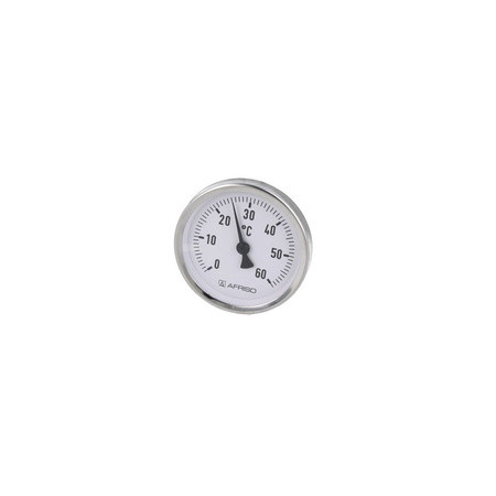 Termometr bimetaliczny AFRISO ATh F fi 80 mm 0…60'C połączenie ax