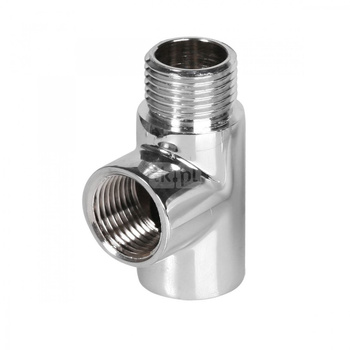 Trójnik 1/2 chromowany