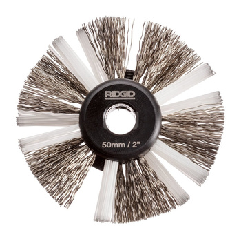 Szczotka FlexShaft K9-204 nylonowo-stalowa 2" (50 mm) do przewodu 5/16" (8 mm)