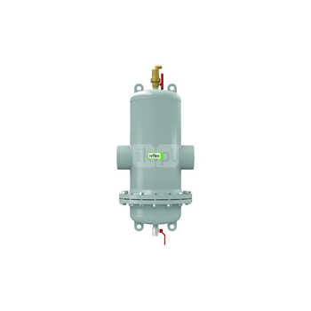 Separator mikropęcherzy powietrza i osadów Extwin TW 200 szare, przyłącza kołnierzowe