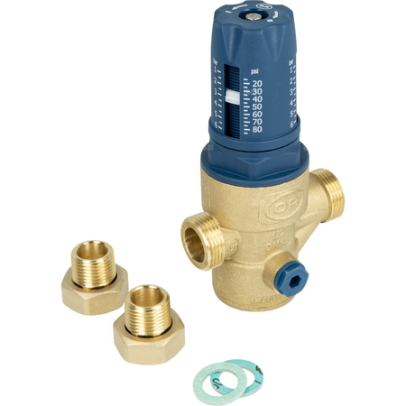 Reduktor ciśnienia wody BPR 421 z siatką filtracyjną, półśrubunki R1/2'', 1 ÷ 6 bar