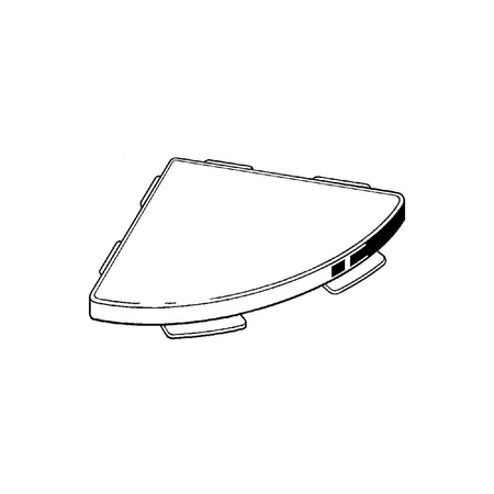 Ruszt do odpływu prysznicowego Stal nierdzewna VIEGA 497511