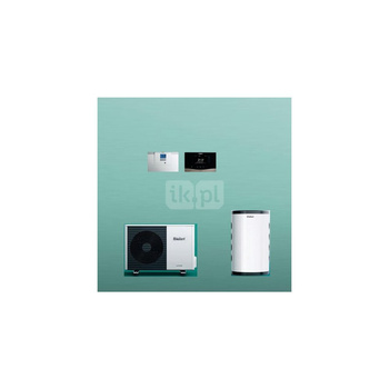 Pakiet Systemowy OZE - Pompa ciepła powietrzna powietrze-woda monoblok VAILLANT VWL 75/6A aroTHERM plus 7.0kW 400V + Regulator sensoCOMFORT VRC 720 + Zasobnik buforowy VP RW 45/2B + Moduł sterowania VWZ AI