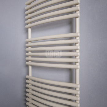 Grzejnik drabinkowy ZEHNDER Ovida Bow, wym. 1876 x 597 mm, kolor biały RAL9016, moc 1099W