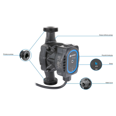 Pompa obiegowa AFRISO APH 360 25-7/180 1 x 230 V/10bar