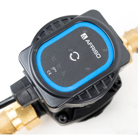 Grupa pompowa AFRISO BPS 961 AP GZ x GW 1'' x 3/4'', z zaworem mieszającym, z zaworem termostatycznym, z pompą obiegową AFRISO APH 160 15-7/130 mm