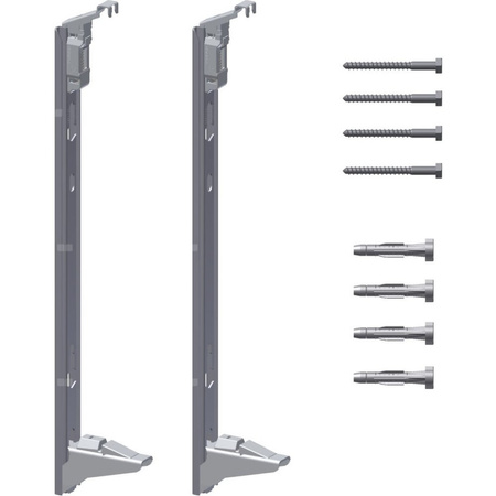 Konsola KERMI do montażu konwektorów L=350 mm, biała