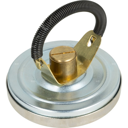 Termometr bimetaliczny przylgowy ATh 63 F, fi63 mm, 0÷120'C, do rur 3/8''÷1 1/2'', ax, kl. 2