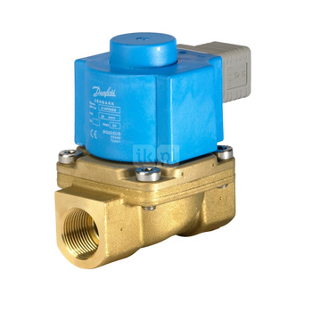 Zawór elektromagnetyczny EV225B, Funkcja: NC, G, 3/4, 5.000 m³/h, PTFE