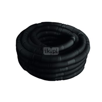 AS Rura elastyczna FLEX-PP odporna na UV 80 x 50mb PEGASUS BLACK